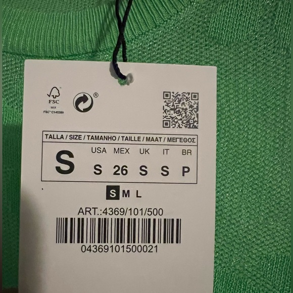 Midi translucent top by Zara - Picture 4 of 6